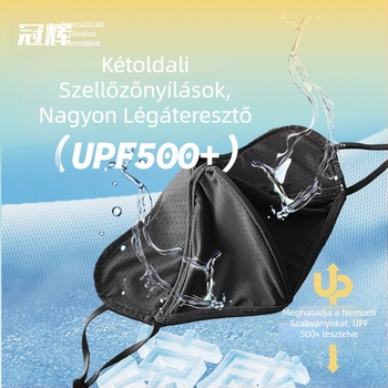Napsugárvédő arcmaszk, légáteresztő nylon háló, ultra könnyű, szélálló, UV-védelem, szemvédő, férfiaknak és nőknek