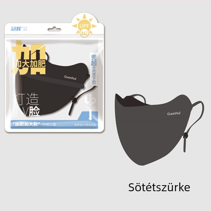 Napsugárvédő arcmaszk, légáteresztő nylon háló, ultra könnyű, szélálló, UV-védelem, szemvédő, férfiaknak és nőknek