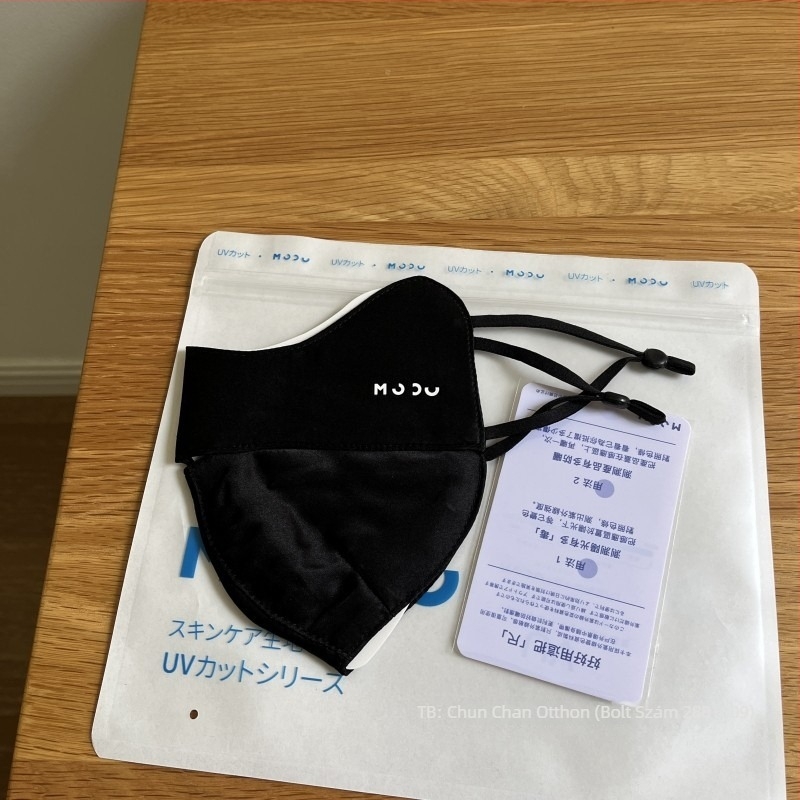 Napszemvédő arcmaszk, 100% Mulberry silk, félfedéses dizájn, Nyár 2025