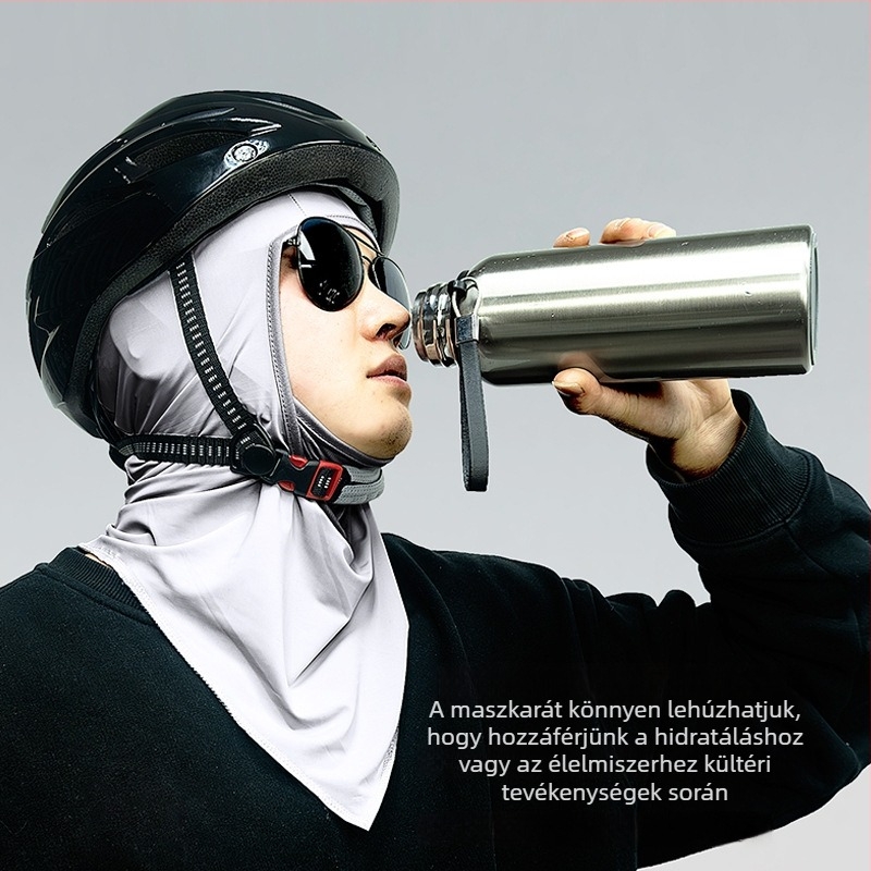 Uniszex kerékpáros arcmaszk; anyag: Spandex/Lycra; testreszabható feldolgozás (Kategória: kerékpáros arcmaszk; Anyag: Spandex/Lycra; Nem: Uniszex; Testreszabás: Elérhető)