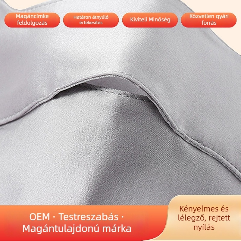 Teljes arcot védő maszk mulberry selyemből készült, UV védelem, lélegző, könnyű, szélálló