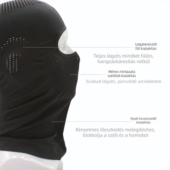 Kerékpáros maszk - Nylon anyag, Uniszex, Yingbo (Nylon; Uniszex; Yingbo)
