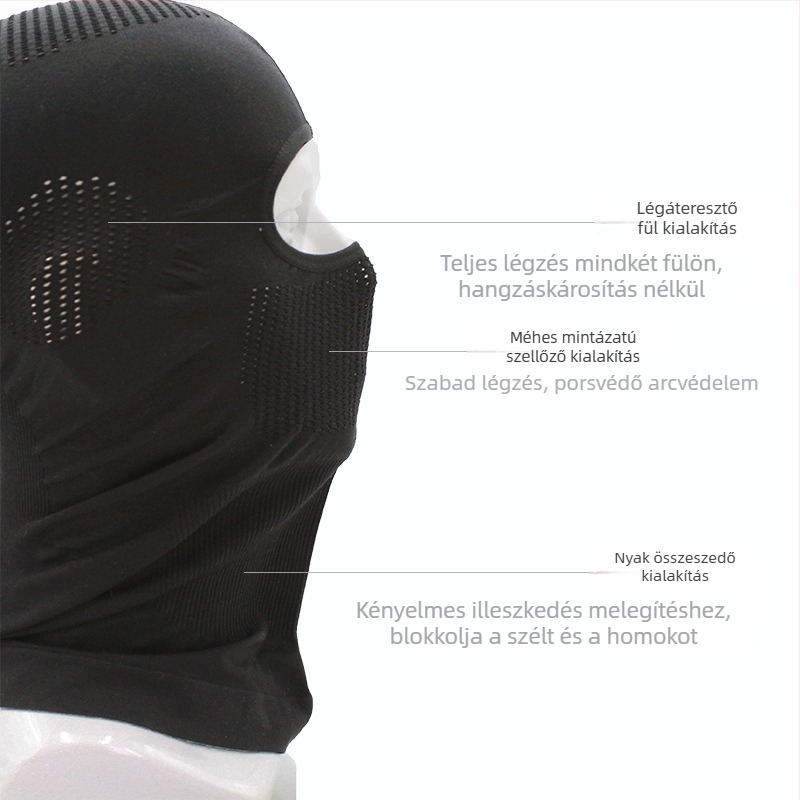 Kerékpáros maszk - Nylon anyag, Uniszex, Yingbo (Nylon; Uniszex; Yingbo)