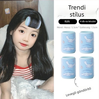 Gyermekeknek szóló karikatúrás hajgöndörítő cső – Yinmai, anyag: műanyag/gyanta, kézzel készített