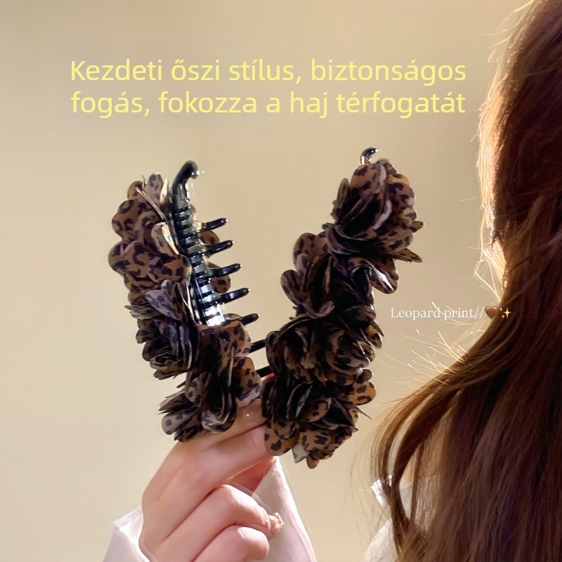 Banán alakú hajcsat, PC anyag, kézzel készített, édes és vagány stílus, női fejfedő kiegészítő, 2025 ősz megjelenés