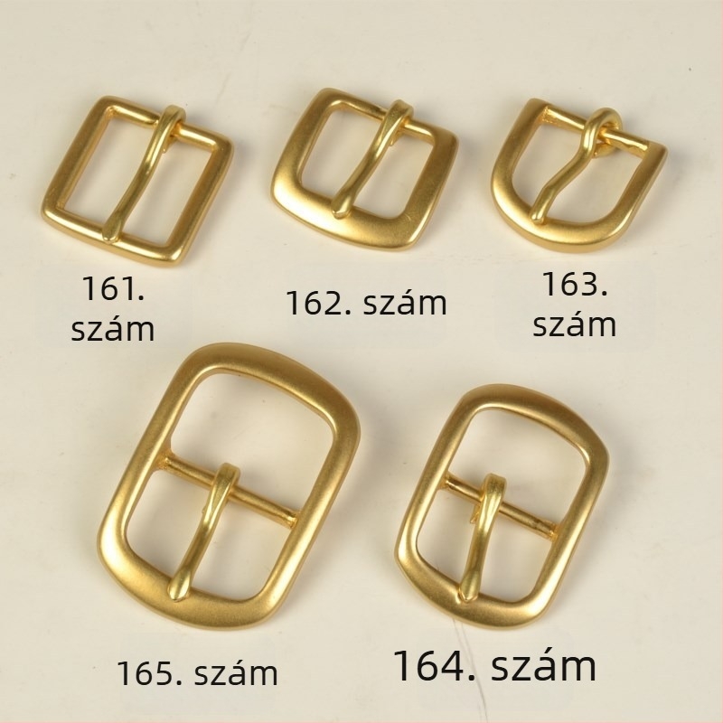 Réz övcsat PIN-nal, téli, tavaszi és őszi szezonokra, 2020-es téli listázás