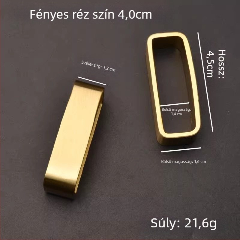 Férfi övcsat rézből, sima csat, DIY dísz virágokkal és tollakkal, kőpaneles öv kiegészítő