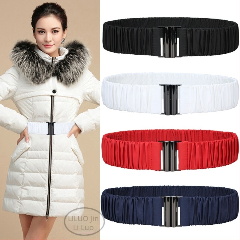 Női dzsekiöv – sokoldalú, szövött öv, egys körös kialakítás, egész éves viselet