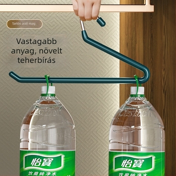 Libaalakú rozsdamentes acél szárító klipsz, csúszásmentes és nyom nélkül kialakítás, nadrágokhoz, sálakhoz és nyakkendőkhöz (Modell 0, 160 darabos csomag, modern egyszerű stílus)