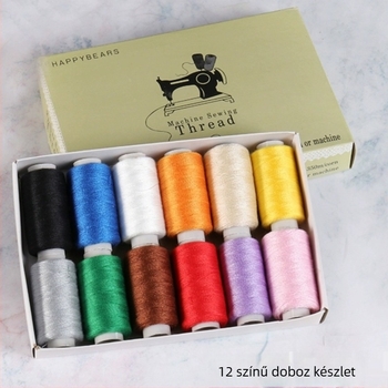 Varrófonal készlet — kézi varrás DIY készlet dobozban, egyszerű stílus