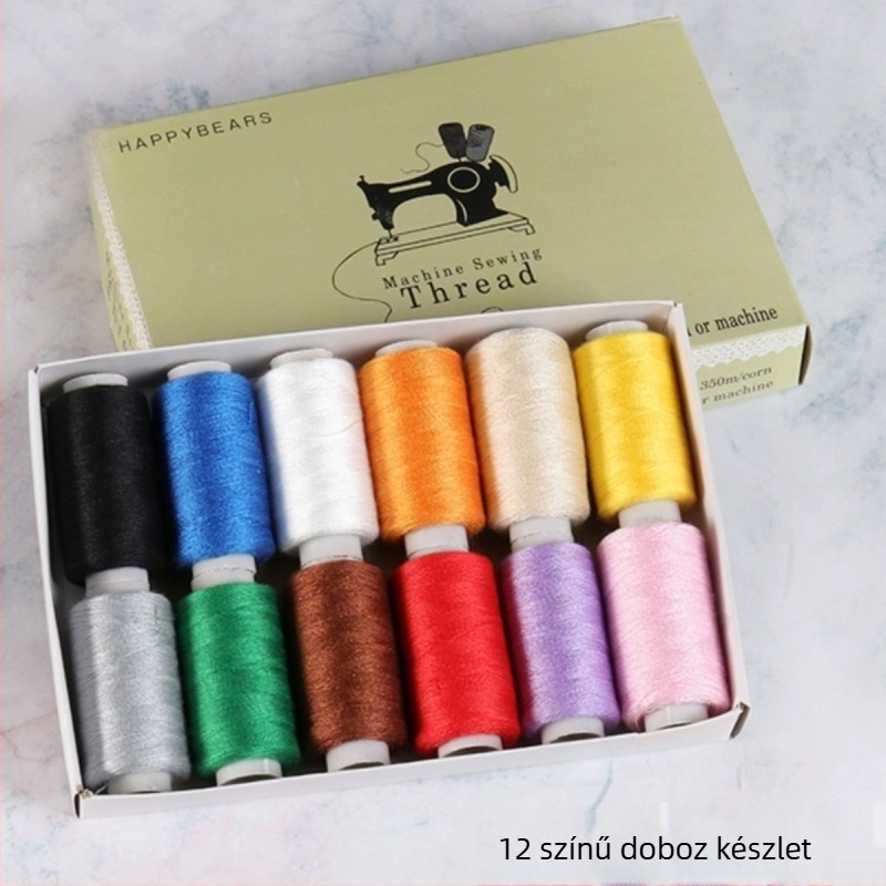 Varrófonal készlet — kézi varrás DIY készlet dobozban, egyszerű stílus