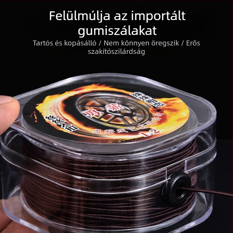 Rugalmas gyöngyfűző zsinór maggal bevont Buddha gyöngyökhöz, kopásálló