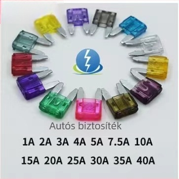 XHX002 Autóbiztosítókosár vízálló vezetékekkel, 12 AWG, HH modell, hőmérséklet-tartomány 80