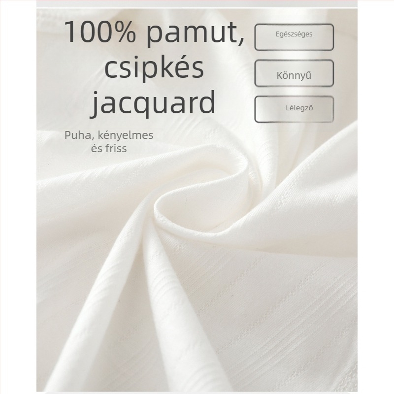 Újszülött uniszex hosszú ujjú pamut romper, 100% pamut, vékony anyag