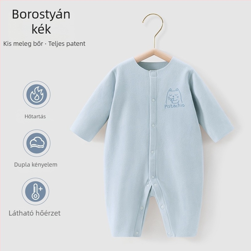 Beptides Velvet babaruha overál az őszi-téli időszakra, újszülötteknek, uniszex, meleg