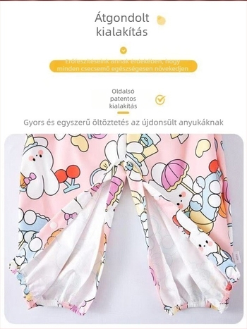 Vízálló teljes testvédő overál gyerekeknek – kúszásra tervezett, uniszex, 3–8 éves