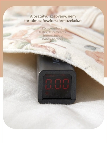 Baba quilted téli kétrészes készlet, 100% pamut, vastag, uniszex, újszülött 0–12 hónap