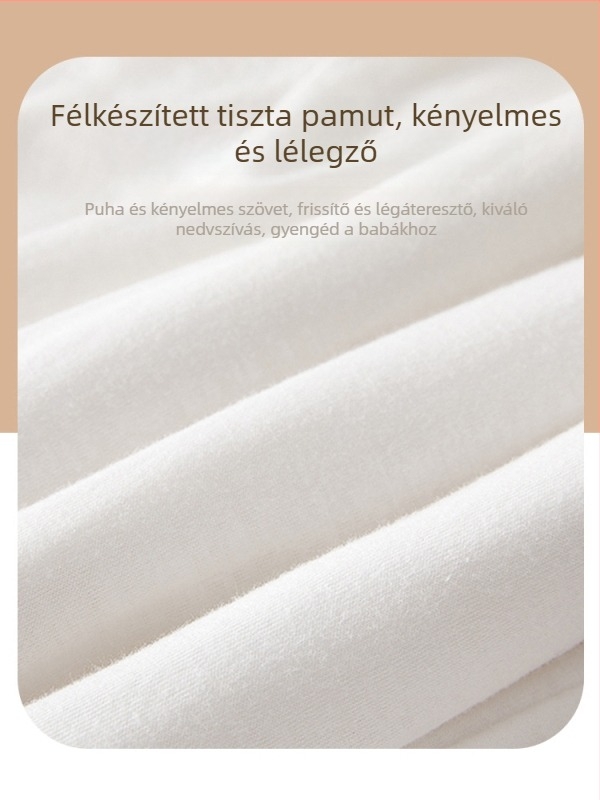 Baba quilted téli kétrészes készlet, 100% pamut, vastag, uniszex, újszülött 0–12 hónap