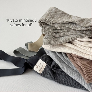 Cherubcare Uniszex pamut overál vállpántokkal és magas derekával, 1–3 éves babák és gyerekek számára
