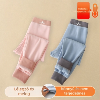 Gyermekeknek szóló termális leggings tavaszra, őszre és télre, meleg aláöltözet nadrág 3–8 éveseknek