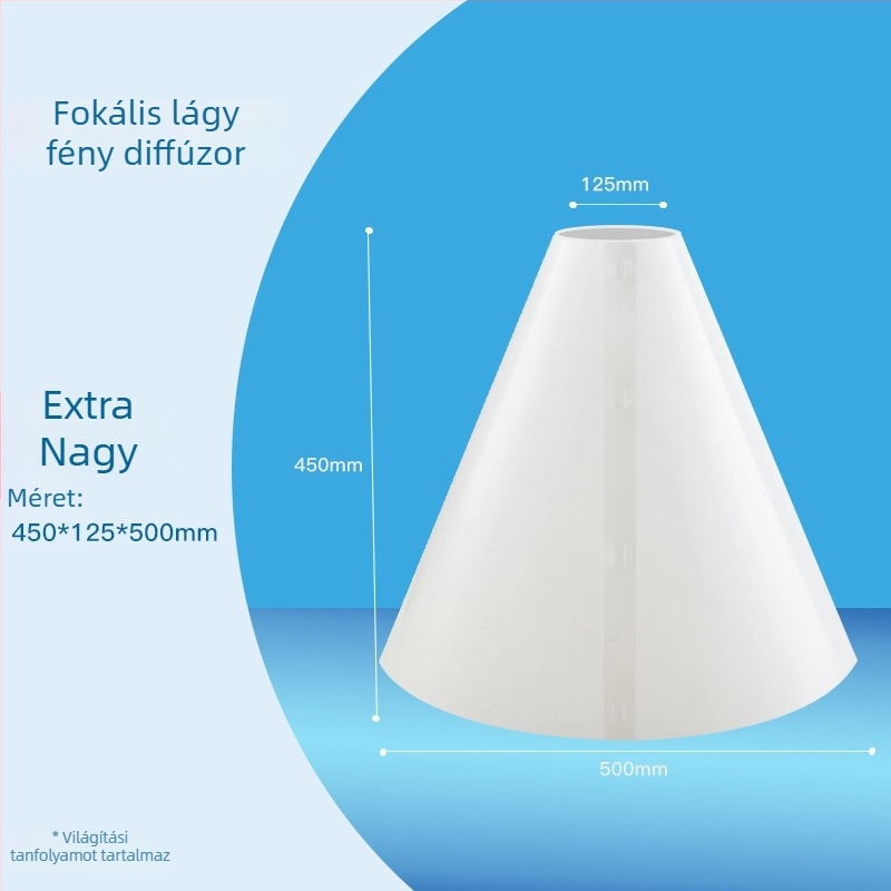 Összecsukható diffúz fénypanel ékszerek fotózásához, PVC, 0.15 kg