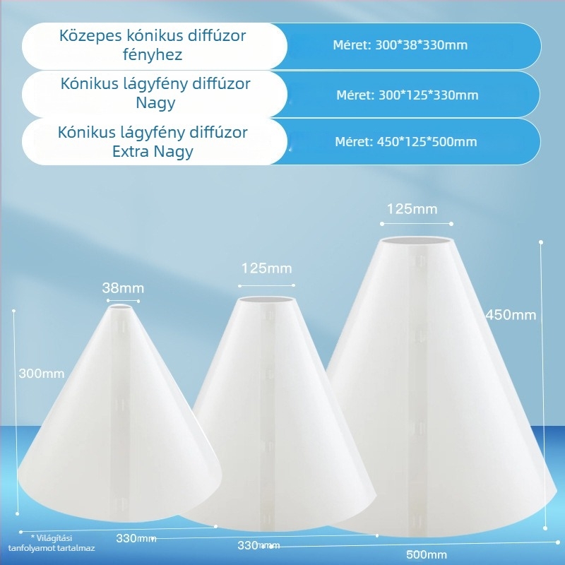 Összecsukható diffúz fénypanel ékszerek fotózásához, PVC, 0.15 kg