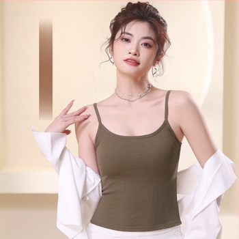Női alap camisola sling pántokkal, karcsú szabás, hossz 50–65 cm, pamut anyag