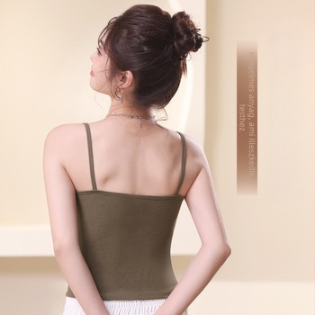 Női alap camisola sling pántokkal, karcsú szabás, hossz 50–65 cm, pamut anyag