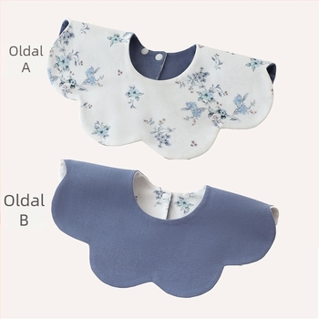 Baba bib – vízálló, kétoldalas, 95% pamut, uniszex, 0–3 éveseknek