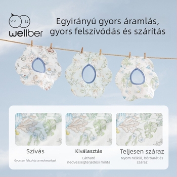 Pamut nyálkendő, nyakpánt stílusú kendő, nedvszívó, babáknak és 0–6 éves gyerekeknek, mintás figurával, készlet