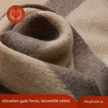 Női háromszög sál lock-edge kötésű, gyapjú-kasmir keverék, egyszínű, meleg, rosttartalom 81–95%