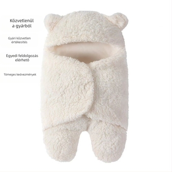 Őszi–téli újszülött swaddle takaró, 100% pamut