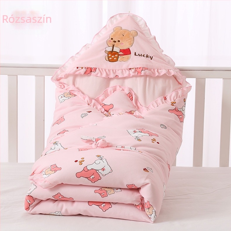 Quilt Andpeike bébi quilt kristály bársony anyagból Space Cotton töltettel, 1–3 éveseknek
