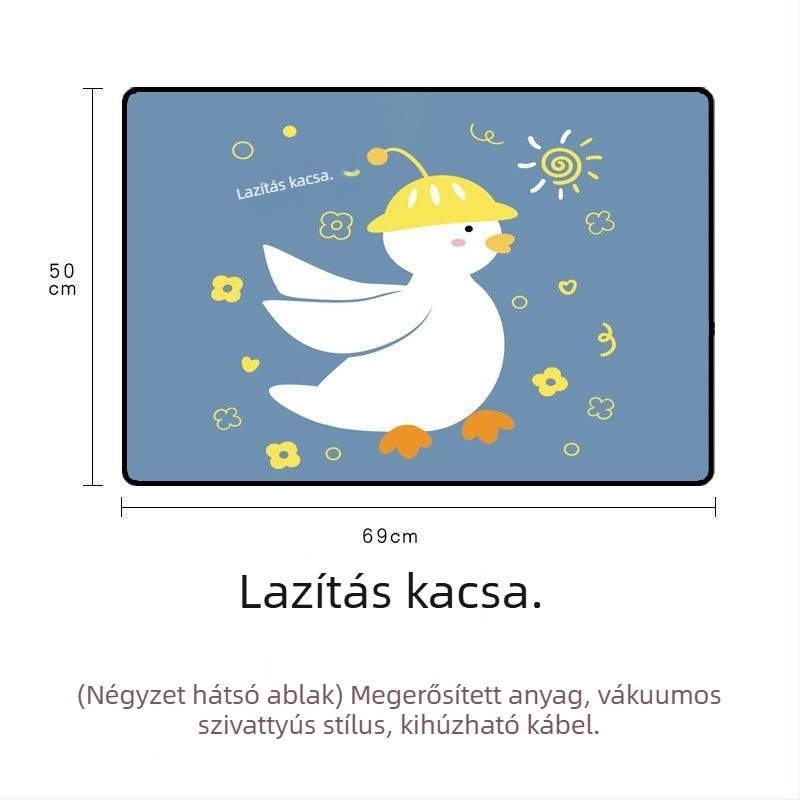 Autó napvédő árnyékoló Oxford anyagból, szívókorongos rögzítés, általános illeszkedés, logónyomás, testreszabható