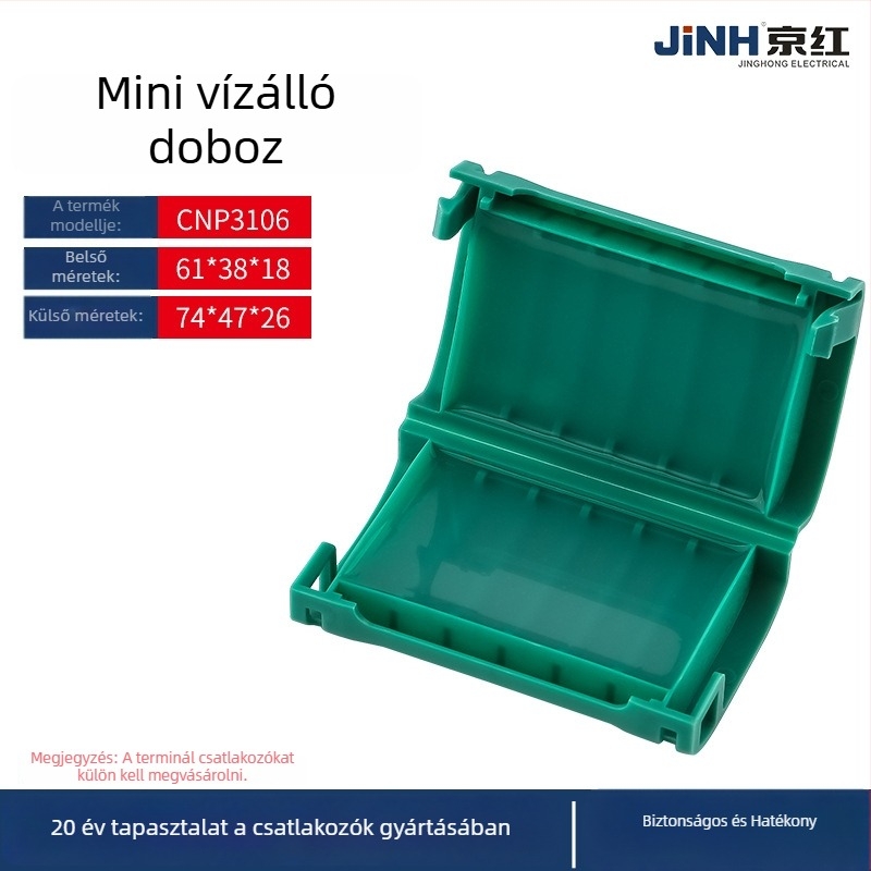 Géllel töltött vízálló terminálszekrény kültéri, föld alatti bekötésekhez