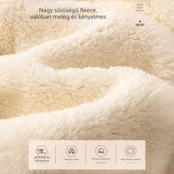 Férfi téli kapucnis kabát gyapjúkülsővel és nyúlszőr bélésével, fiatalos stílus