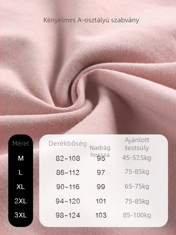Anyasági pamut leggings, állítható, plusz méret, téli pizsama nadrág