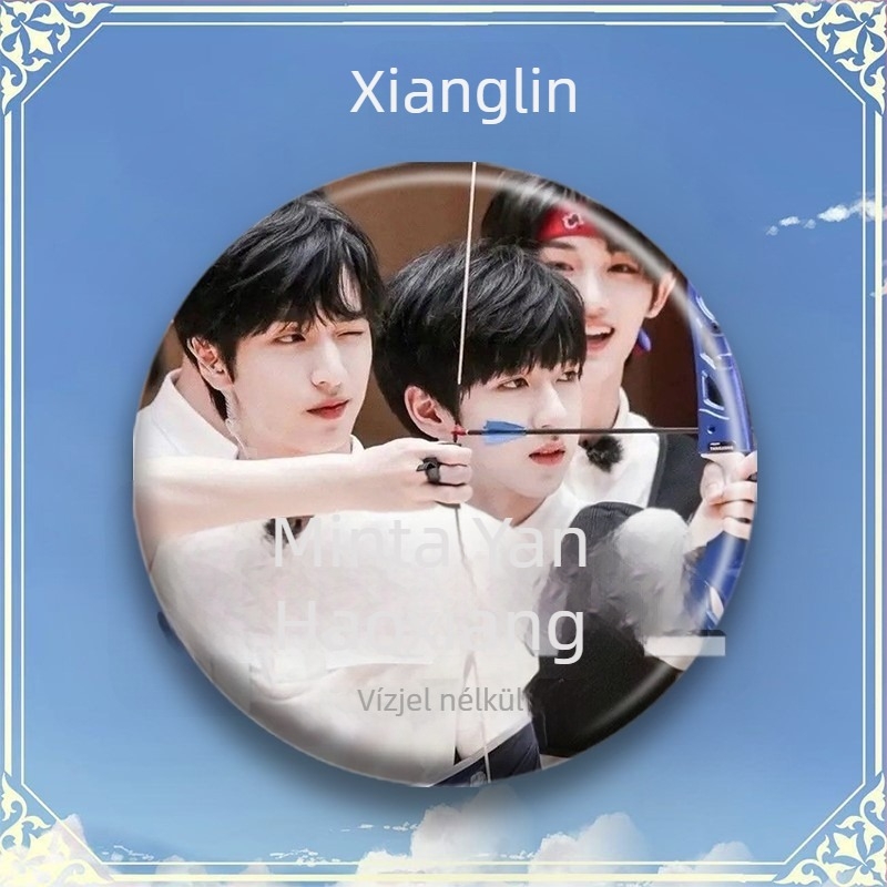 Hátizsák kitűző – fan-merch, Tinplate anyag