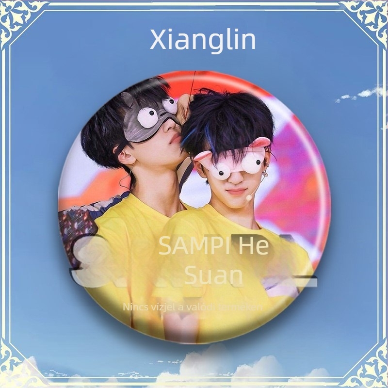 Hátizsák kitűző – fan-merch, Tinplate anyag