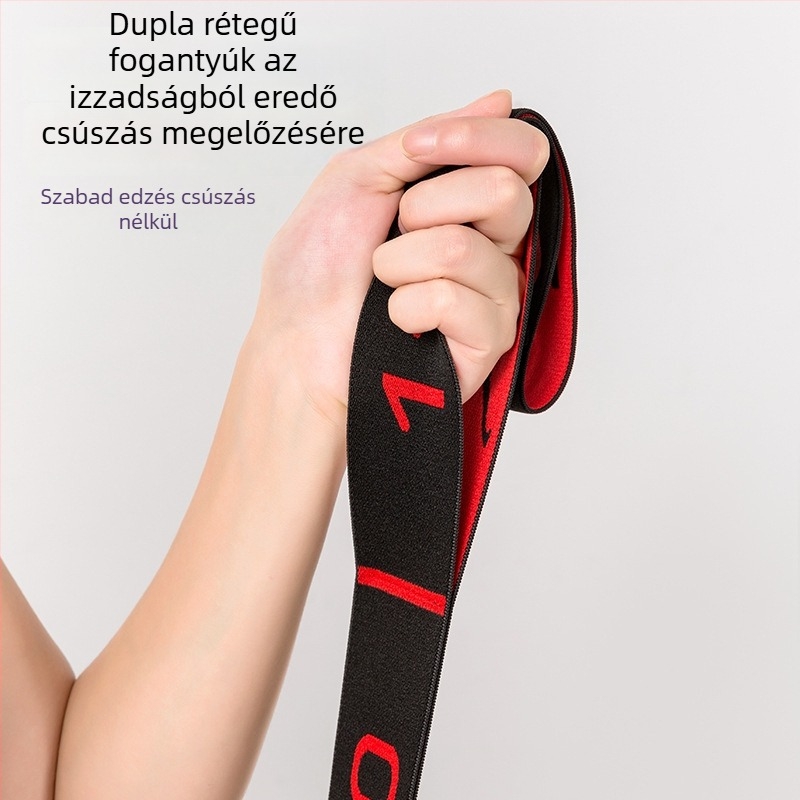 Jóga elasztikus szalag vállnyitáshoz, nyújtó szalag tánc gyakorlásához, magas rugalmasság, ellenállási szintek 8/10/12