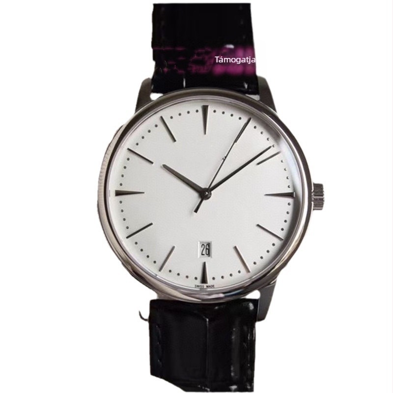 Férfi mechanikus karóra, kaliber 2813, rozsdamentes acél tok, zafírral ellátott kristály, 30 m vízállóság