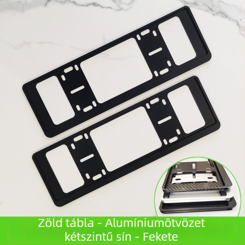 Autó rendszámtábla keret, alumíniumötvözet, M817 kompatibilis