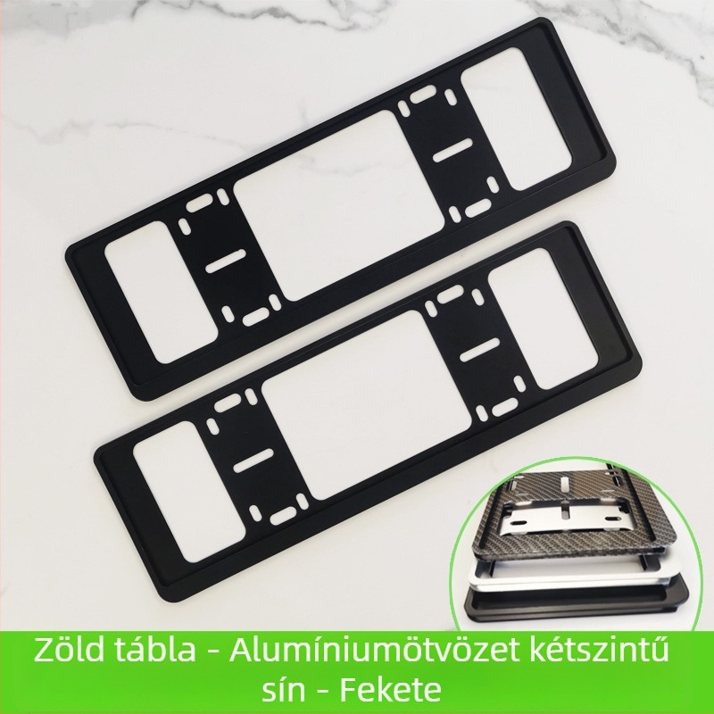 Autó rendszámtábla keret, alumíniumötvözet, M817 kompatibilis