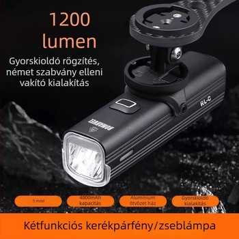 ROMARVEL RL-C Első Kerékpár Lámpa – Magas Fényerő MTB és Országúti Kerékpárokhoz