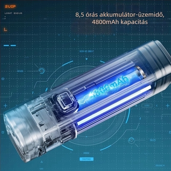 ROMARVEL RL-C Első Kerékpár Lámpa – Magas Fényerő MTB és Országúti Kerékpárokhoz