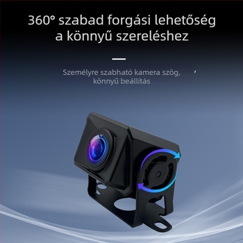Teherautó hátsó kamera, vízálló, 1080p AHD, éjjellátás, széles látószög
