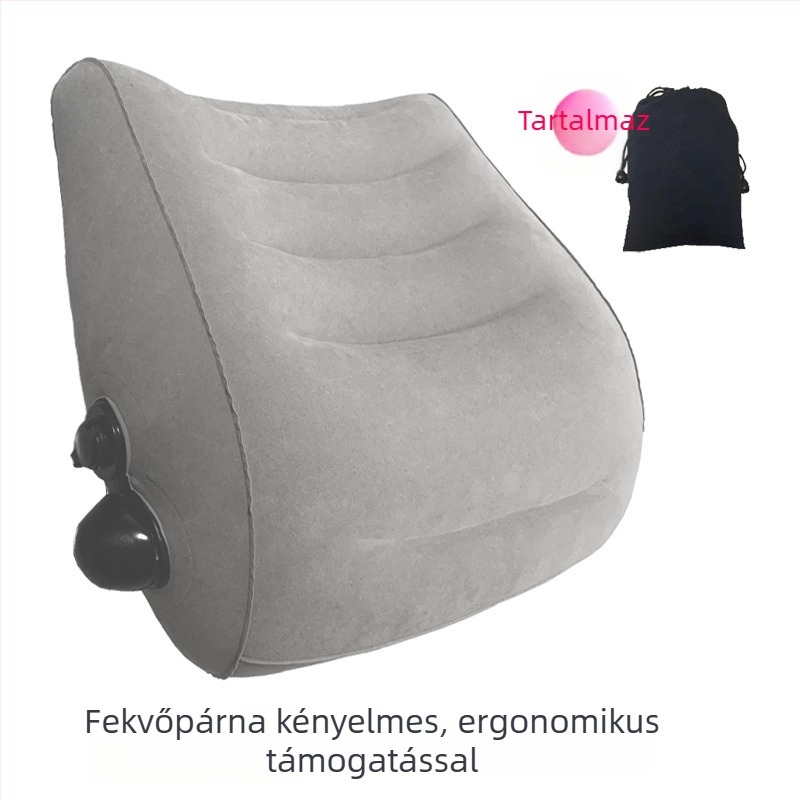 Felfújható derék támasz párna PVC flocking felülettel, modell MF1025, testreszabható, súly 0.19 kg