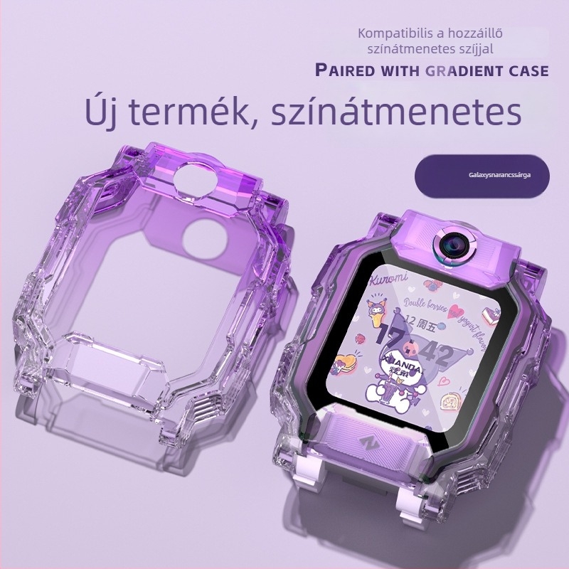 Gradient gyanta védőtok Little Genius okosórához, modellek Z11, Z10, Z9, Z8, Z7 és Z6A