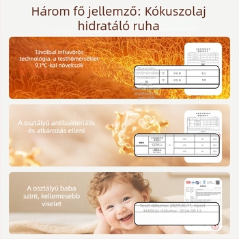 Férfi melegítő nadrág kationos kókuszolajjal, belső viseletre, fűtő alsó réteg, antibakteriális, őszi-téli, bolyhos belső