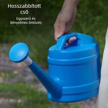 Műanyag öntözőkanna vastagított hosszú csővel